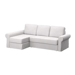 BACKABRO 2er-Sofa mit Recamiere Bezug